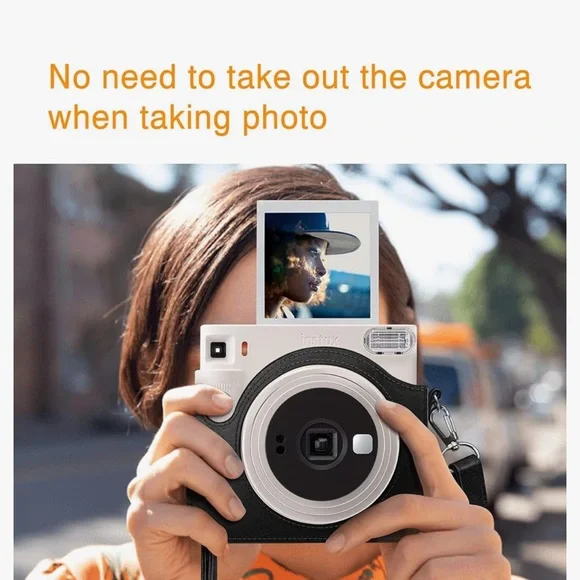 NEVER OPENED Fujifilm Instax SQ1 Instant Camera, carrying case, 20 film sheets. - Picture 6 of 12